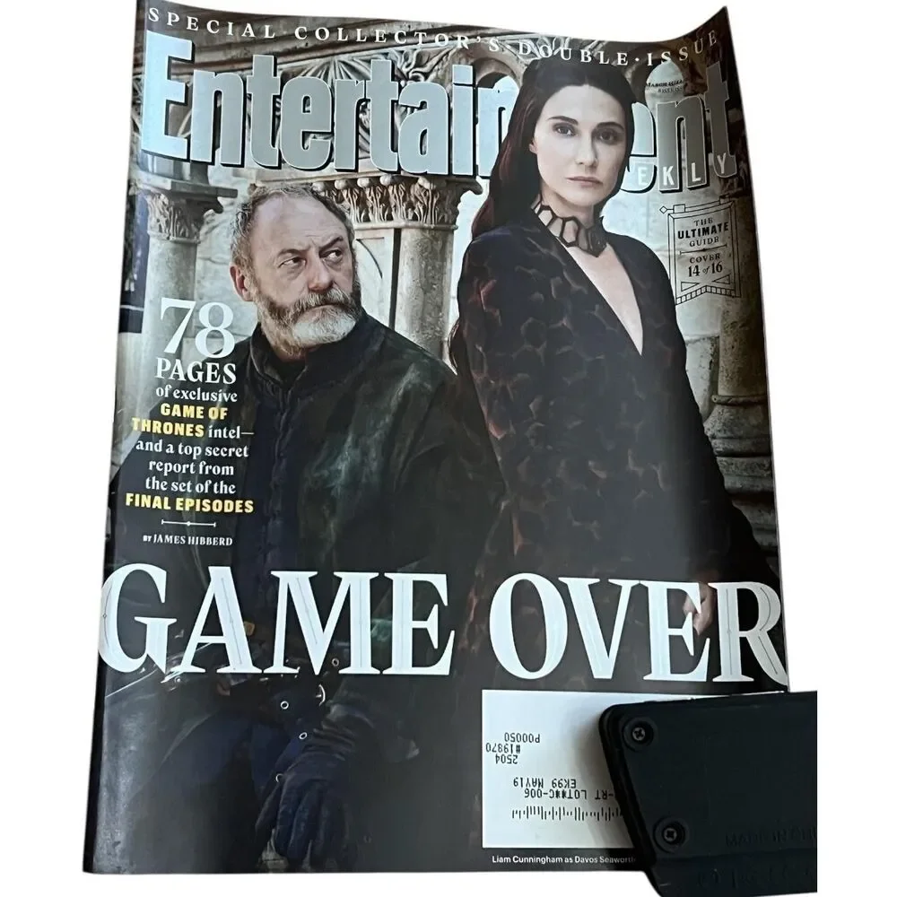 Food & Wine Magazine Lot 6 2018 2019 Issues Entertainment Weekly Game Of Thrones